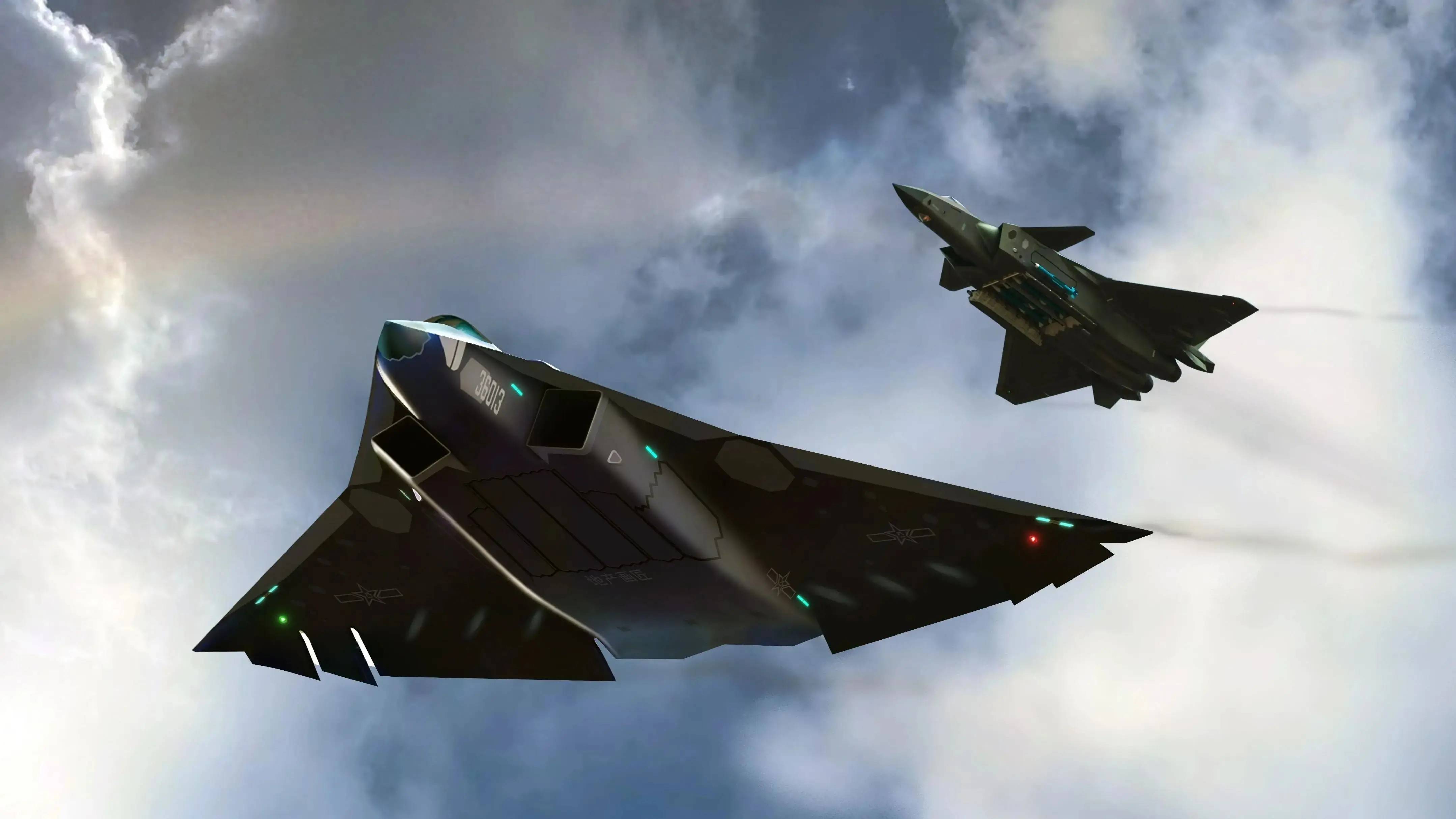 中国歼-36与歼-50明明已试飞一年，为何美国官方却闭口不提！ (图3)