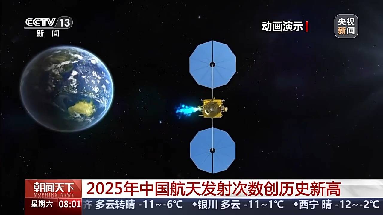 创历史新高!2025年中国航天发射次数达92次(图3) 创历史新高!2025年中国航天发射次数达92次(图3)