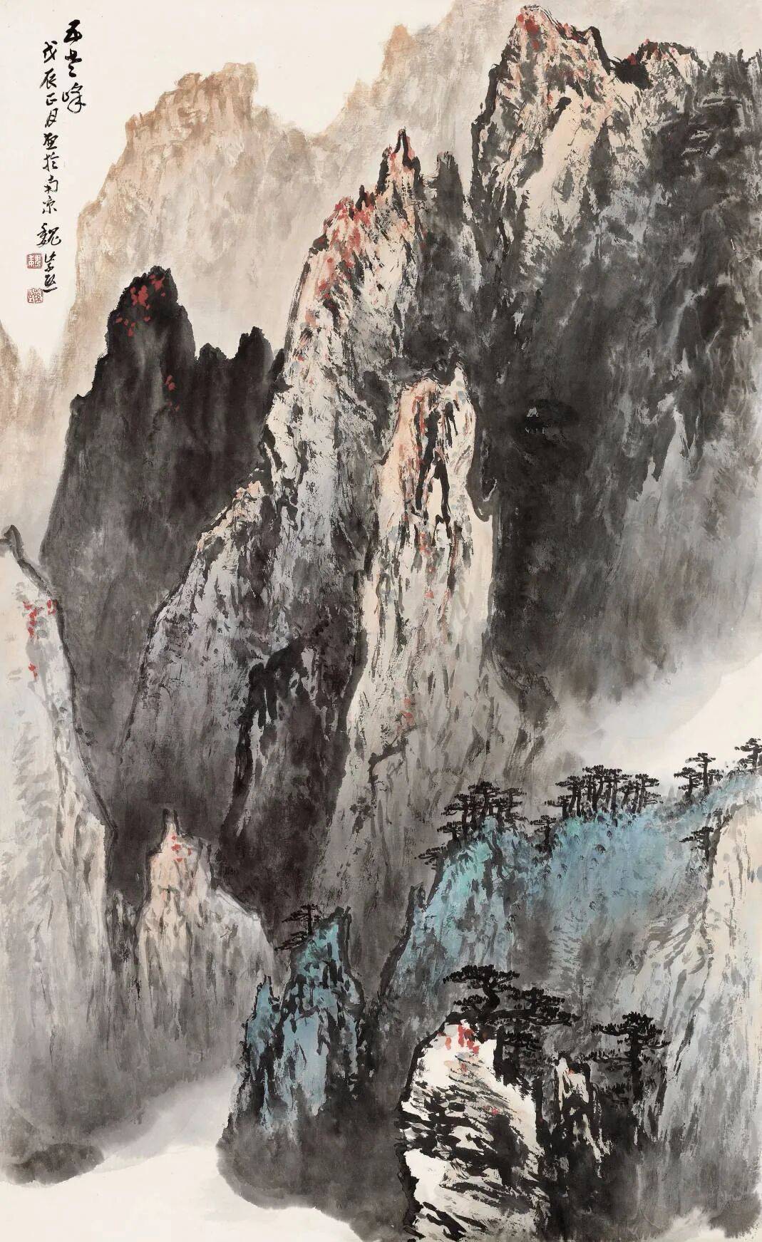 魏紫熙谈山水画技法：搜尽奇峰打草稿！ (图9)