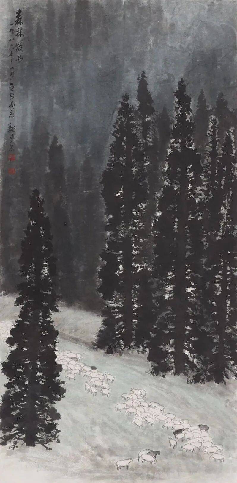 魏紫熙谈山水画技法：搜尽奇峰打草稿！ (图14)