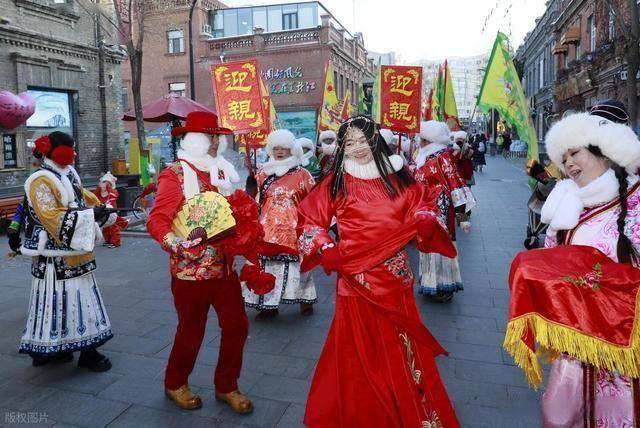  哈尔滨文旅又放大招！老街重现传统婚俗，这才是打开冬天的方式 (图12)