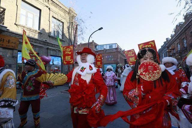 哈尔滨文旅又放大招！老街重现传统婚俗，这才是打开冬天的方式 (图15)
