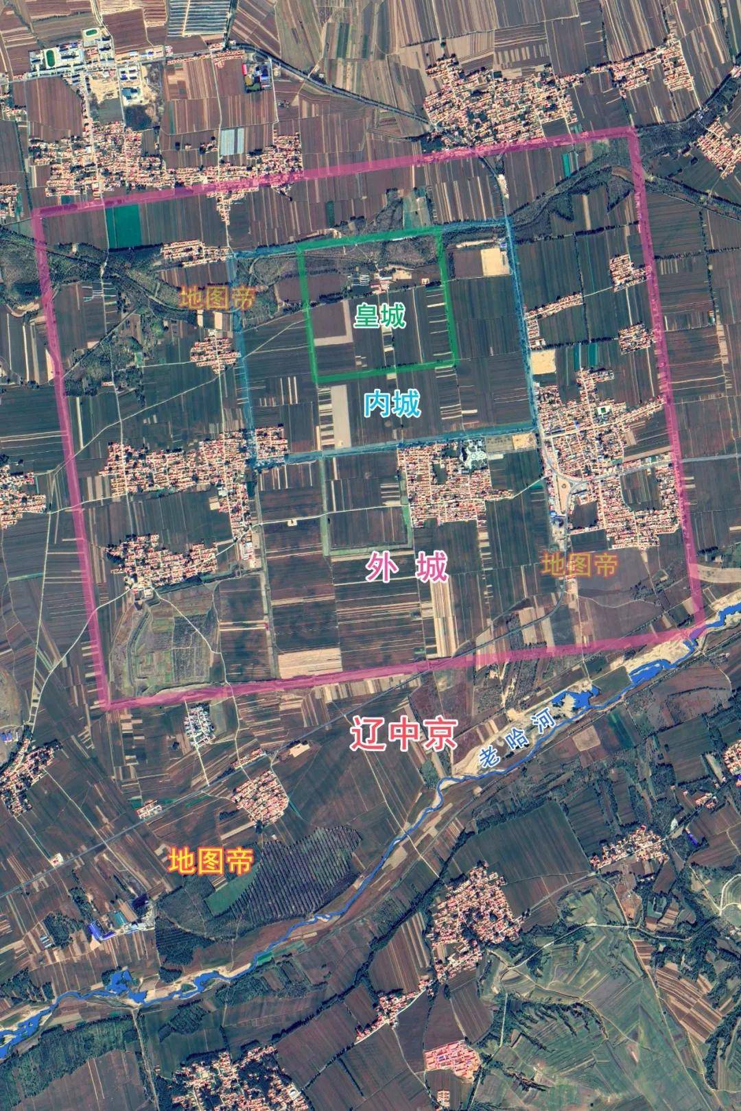 内蒙古6座古城，形状各不相同？航拍图一目了(图6)