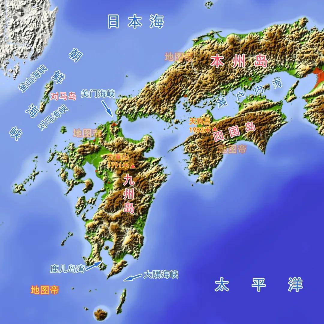 日本四岛,命名源自唐朝? (图9) 日本四岛,命名源自唐朝? (图9)