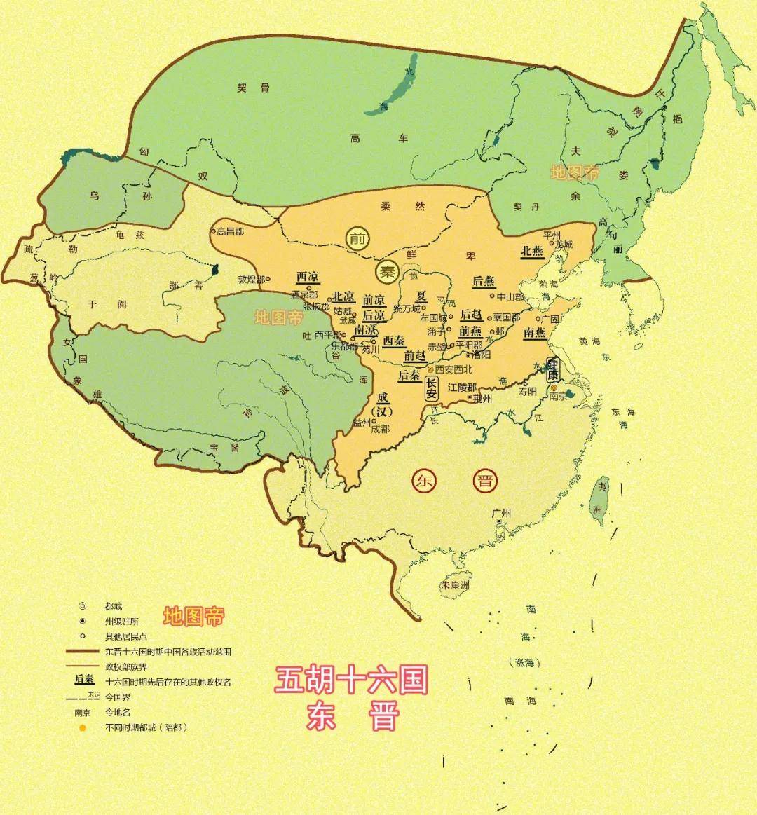 匈奴在哪儿鸠占鹊巢,重建汉帝国?(图10) 匈奴在哪儿鸠占鹊巢,重建汉帝国?(图10)