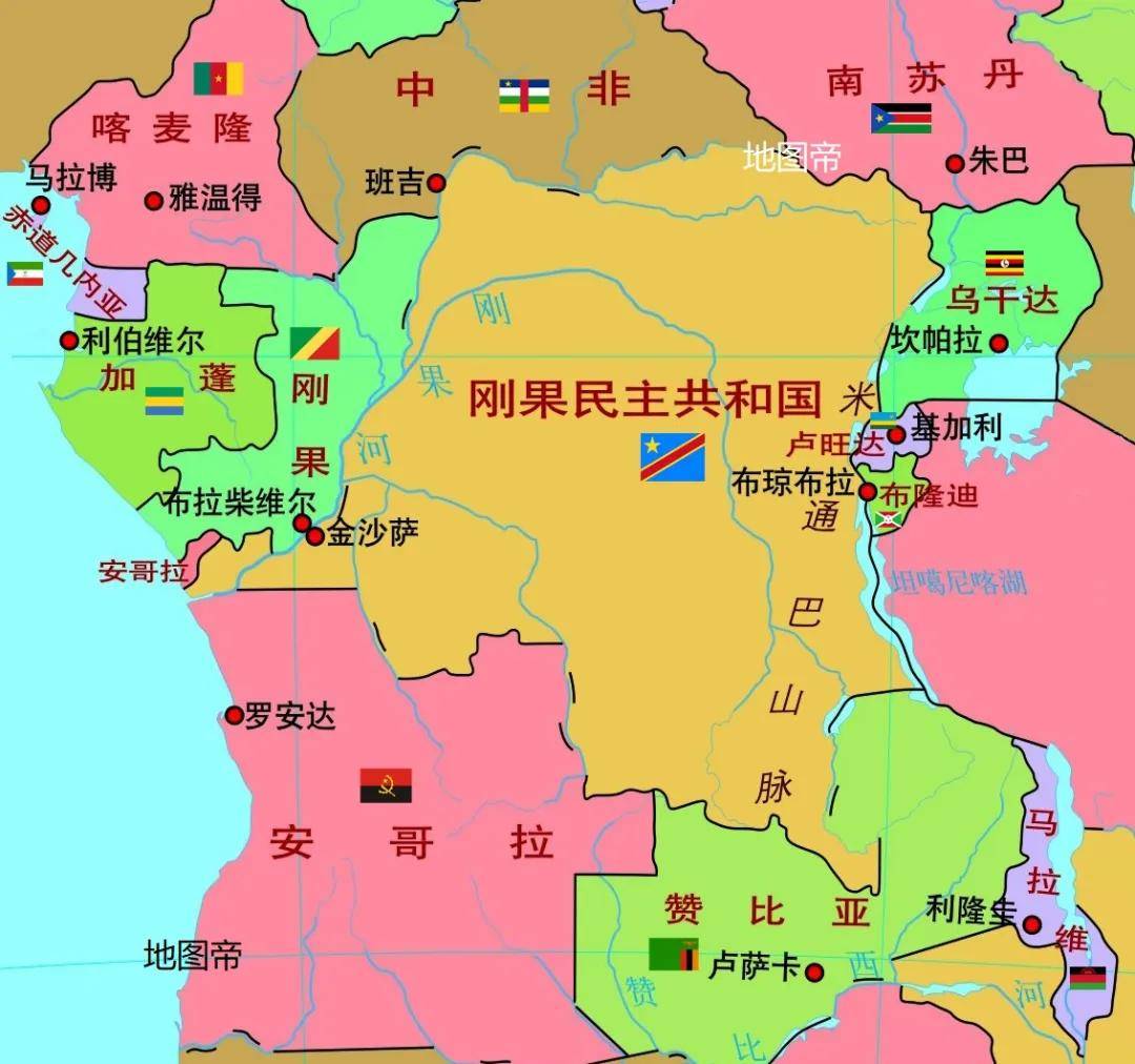 赤道穿过非洲哪些国家,城市气候差异为何这么大? (图15) 赤道穿过非洲哪些国家,城市气候差异为何这么大? (图15)