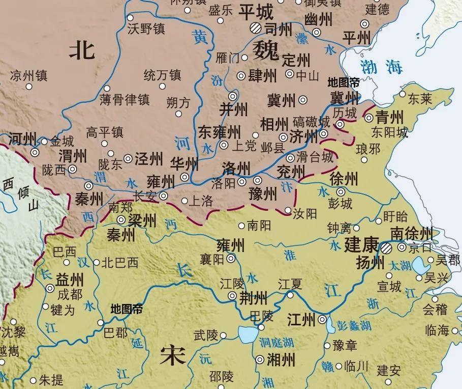 南北朝时,刘裕为何定国号为宋?而不是汉或楚(图11) 南北朝时,刘裕为何定国号为宋?而不是汉或楚(图11)