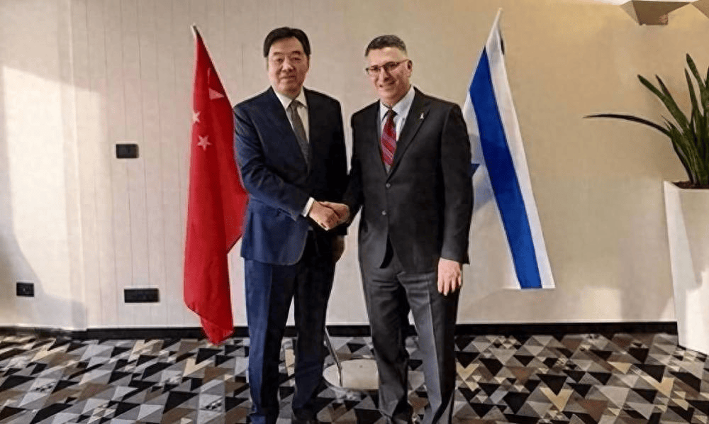 我特使抵达以色列，以方表态：始终奉行一个中国政策！ (图1)