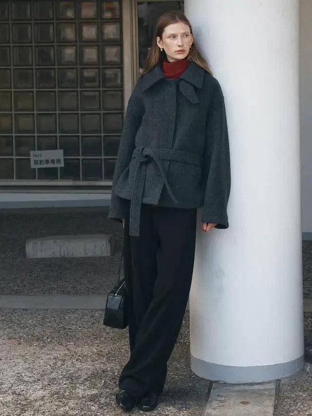今冬“大衣＋阔腿裤”最火！这么穿美爆了，高级又好看 (图19)