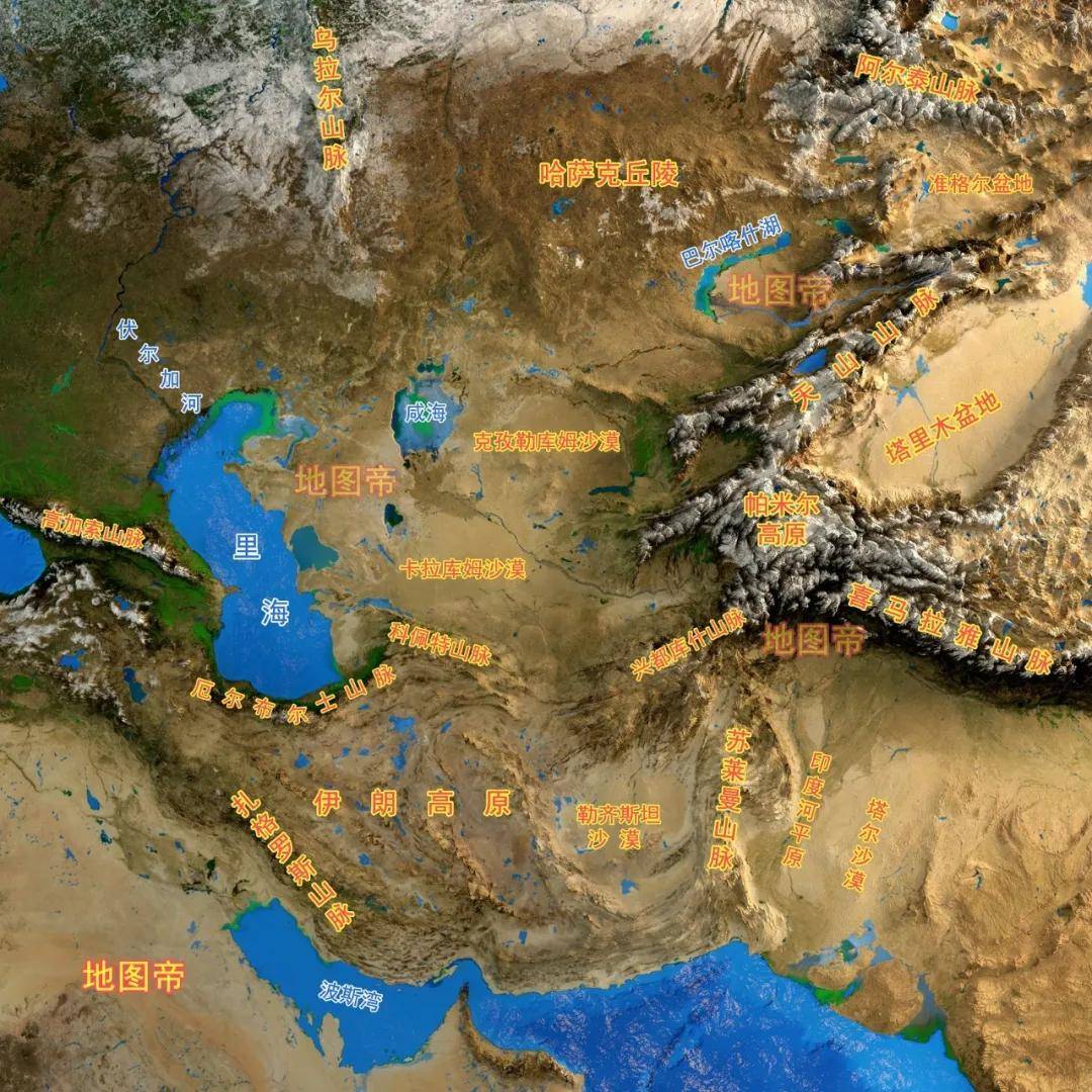 双重内陆国乌兹别克，地图像恐龙，为什么首都在尾巴上？ (图6)