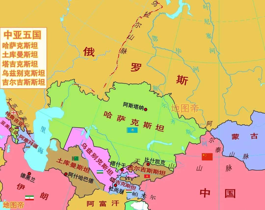 双重内陆国乌兹别克，地图像恐龙，为什么首都在尾巴上？ (图8)