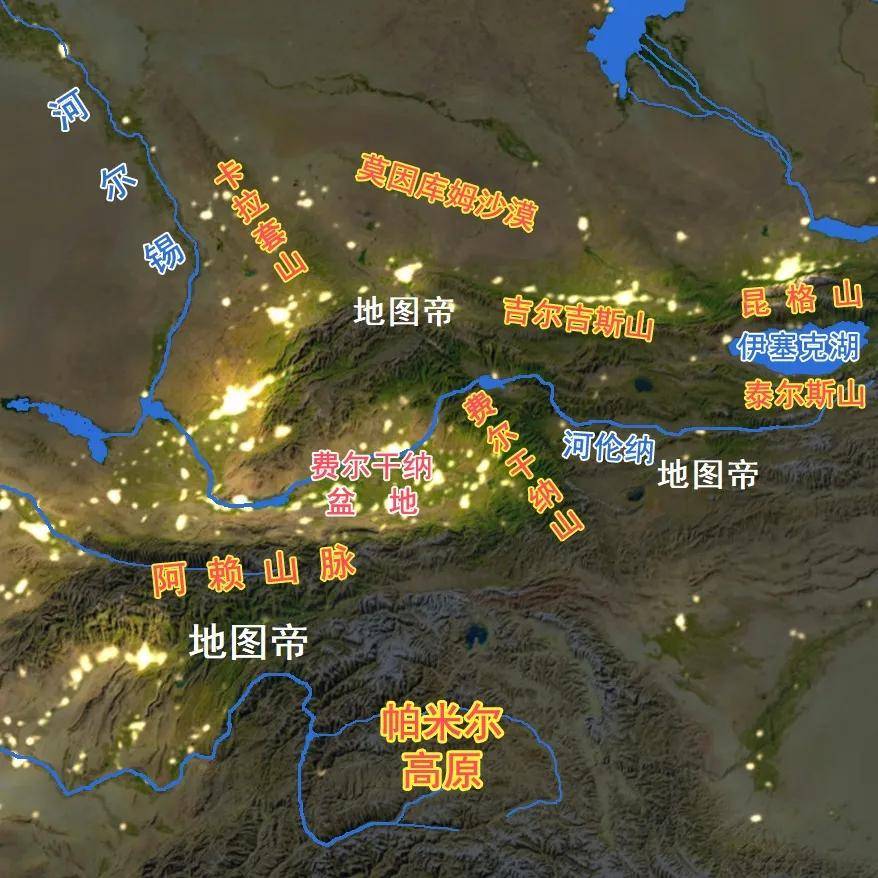 双重内陆国乌兹别克，地图像恐龙，为什么首都在尾巴上？ (图11)