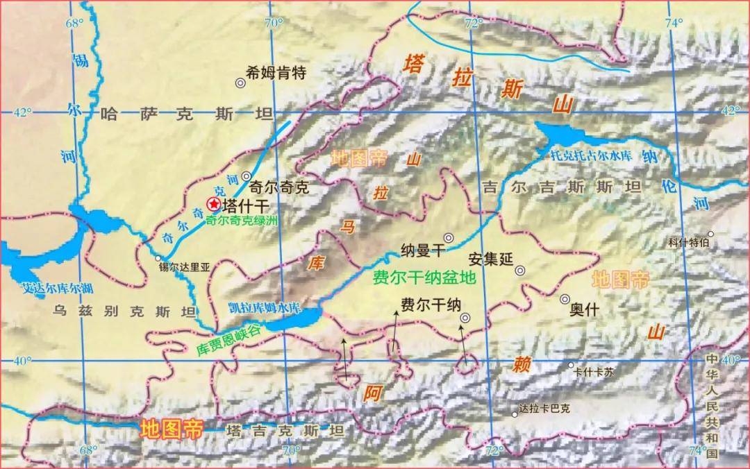 双重内陆国乌兹别克，地图像恐龙，为什么首都在尾巴上？ (图12)
