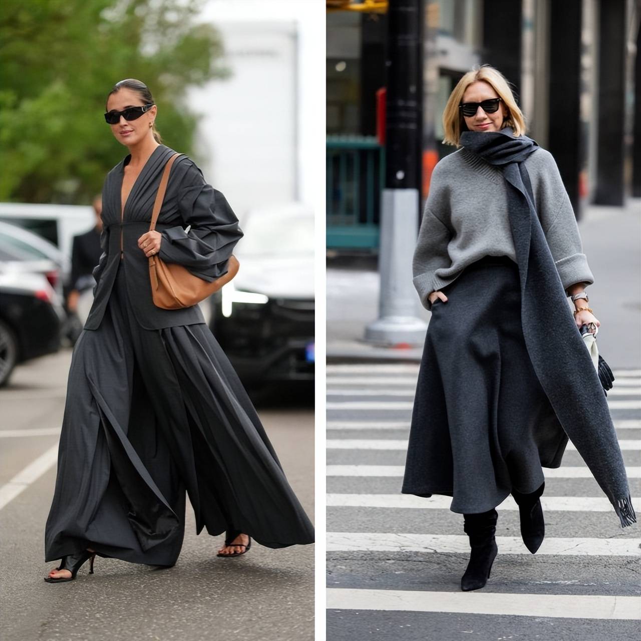 “碳灰色”今年超流行，配上这几款神仙配色，高级又时髦 (图2)