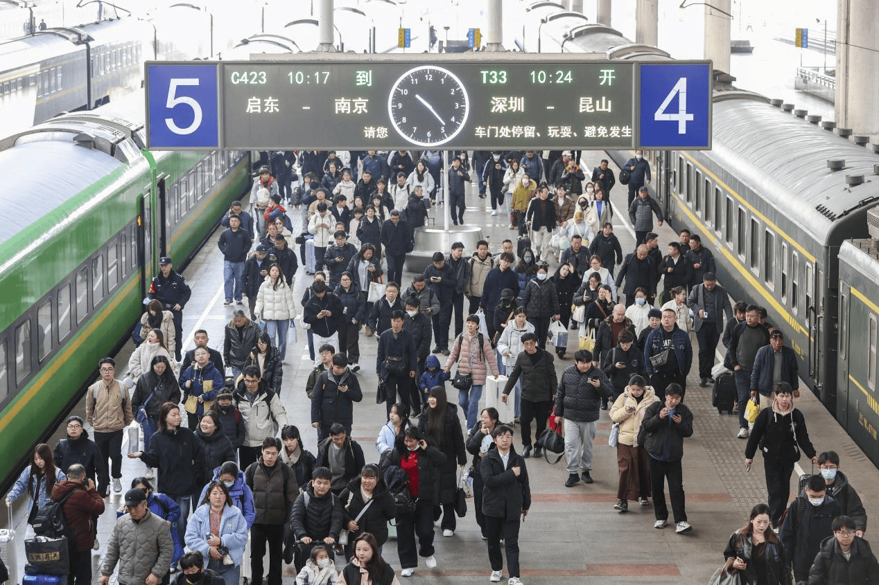 增开临客20对 铁路南京站2026年春游运输方案出台(图1)