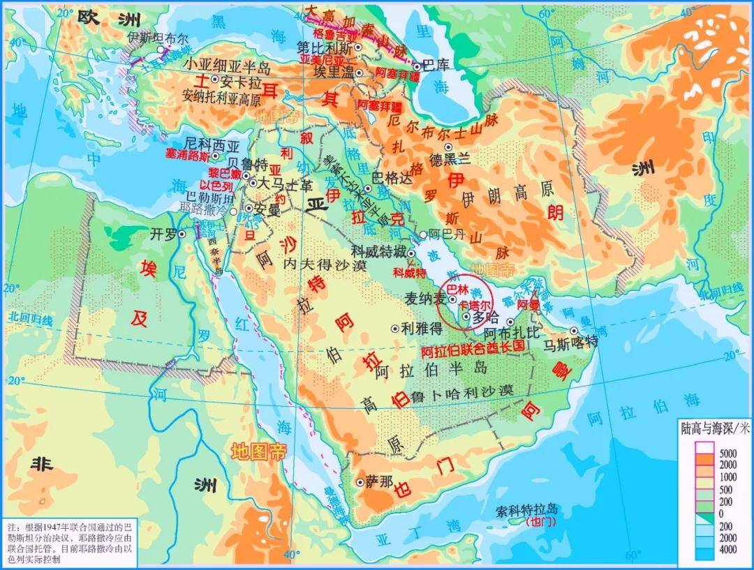 卡塔尔和巴林是波斯湾邻国,为何争夺海瓦尔群岛? (图1) 图片
