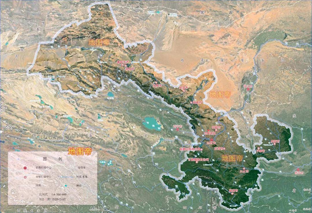 甘肃四座古城，形状各不相同？航拍图一目了然(图2)