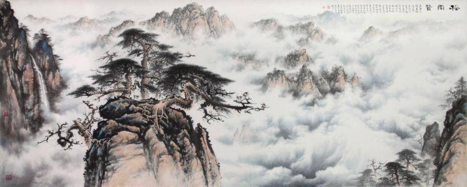 《松神崛起,奇姿超然》又一画松高手罗树辉的解读 (图1) 文章配图-1
