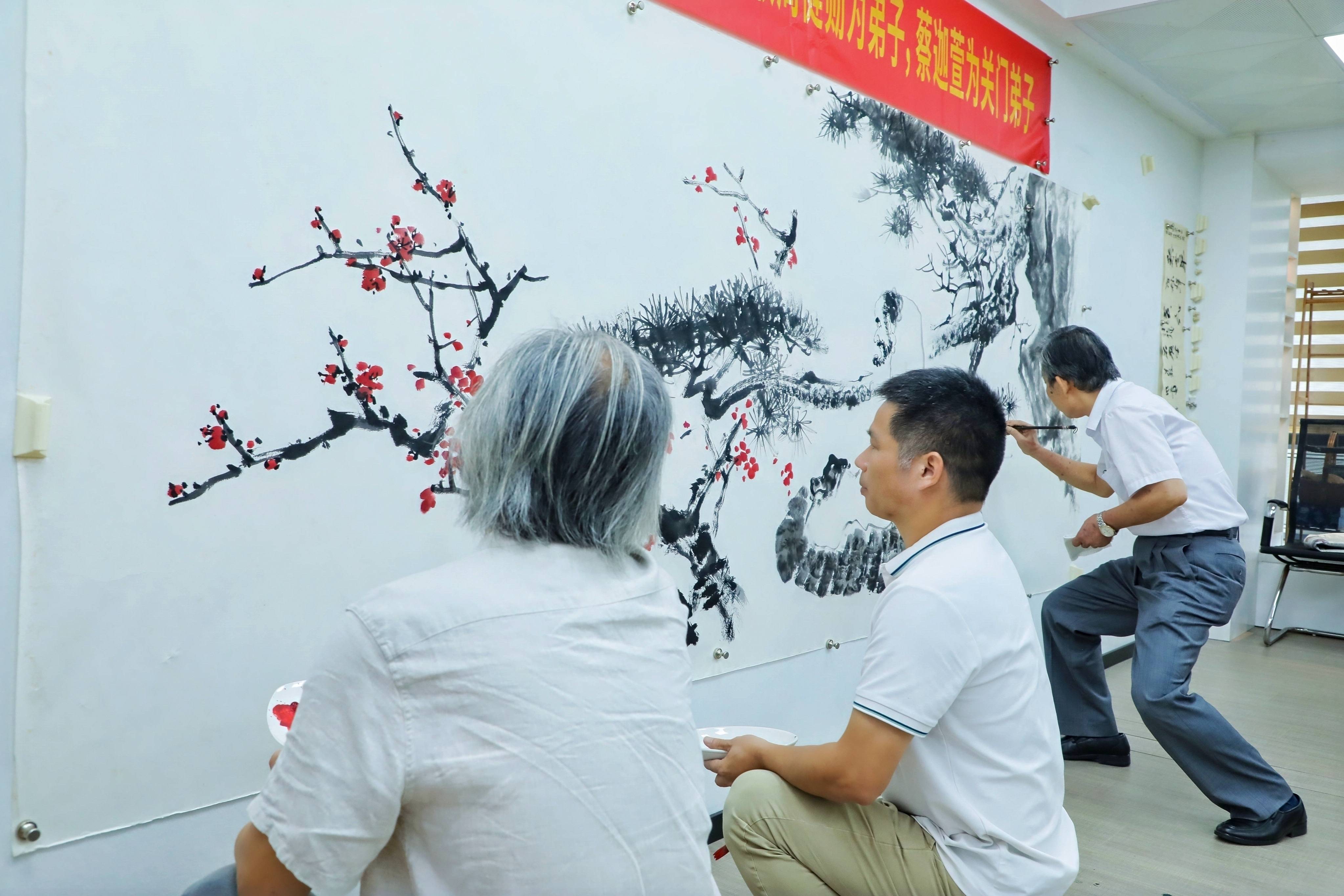 承岭南画脉 愿薪火相传——著名画家罗树辉收徒仪式隆重举行 (图12) 文章配图-2