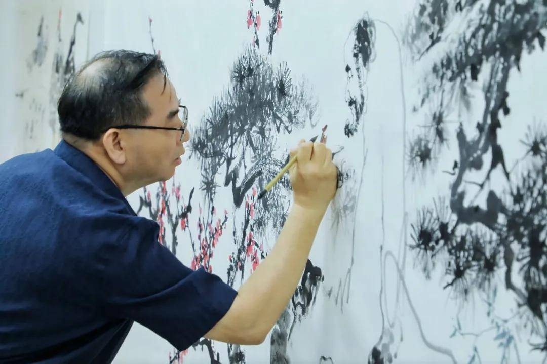 承岭南画脉 愿薪火相传——著名画家罗树辉收徒仪式隆重举行 (图13) 文章配图-1