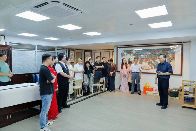 薪火赓续岭南丹青!著名画家罗树辉广州举行收徒仪式(图2) 文章配图-2